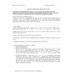 Wniosek o udzielenie zezwolenia na wytwarzanie , przetwarzanie, przerabianie, przywóz, dystrybucję lub obrót środkami odurzającymi, substancjami psychotropowymi lub prekursorami kategorii 1