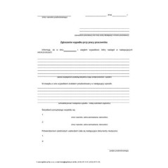 Zgłoszenie wypadku przy pracy pracownika