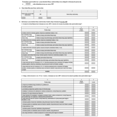 Formularz sprawozdawczy o przychodach firmy audytorskiej oraz usługach wykonanych przez nią na rzecz JZP / jednostek innych niż JZP