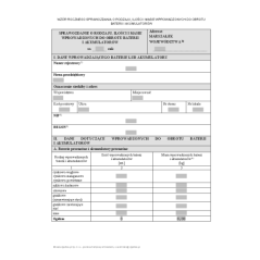 Sprawozdanie o rodzaju, ilości i masie wprowadzonych do obrotu baterii i akumulatorów
