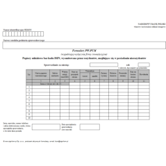Formularz PW-PUM