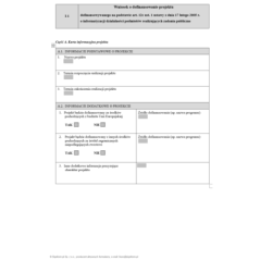 I-1 Wniosek o dofinansowanie projektu dofinansowywanego na podstawie art. 12c ust. 1 ustawy z dnia 17 lutego 2005 r. o informatyzacji działalności podmiotów realizujących zadania publiczne