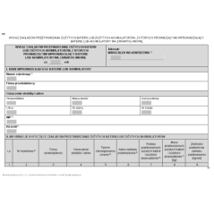 Wykaz zakładów przetwarzania zużytych baterii lub zużytych akumulatorów, z których prowadzącymi wprowadzający baterie lub akumulatory ma zawartą umowę