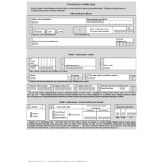 Formularz ewidencyjny w transporcie morskim