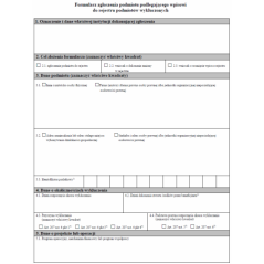 Formularz zgłoszenia podmiotu podlegającego wpisowi do rejestru podmiotów wykluczonych