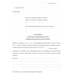 Powiadomienie o stwierdzonych niezgodnościach towaru podlegającego granicznej kontroli sanitarnej