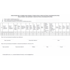 Sprawozdanie o udzielonej pomocy publicznej w rolnictwie lub rybołówstwie oraz pomocy de minimis w rolnictwie lub rybołówstwie