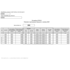 Formularz FIN.03 - Udziałowe instrumenty finansowe z kodem ISIN