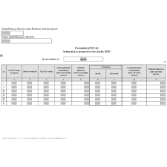 Formularz FIN.16 - Jednostki uczestnictwa bez kodu ISIN