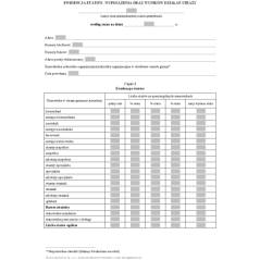 Ewidencja etatów, wyposażenia oraz wyników działań straży gminnej (miejskiej)