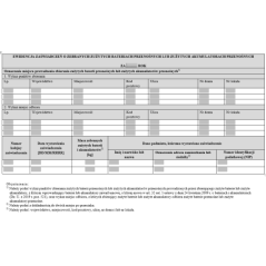 Ewidencja zaświadczeń o zebranych zużytych bateriach przenośnych lub zużytych akumulatorach przenośnych