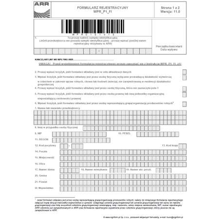 WPR_P1_f1 - Formularz rejestracyjny