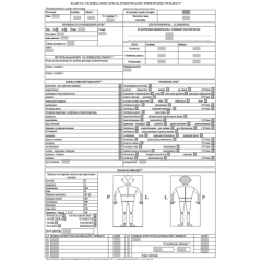 Karta udzielonej kwalifikowanej pierwszej pomocy