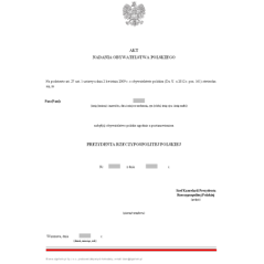 Akt nadania obywatelstwa polskiego