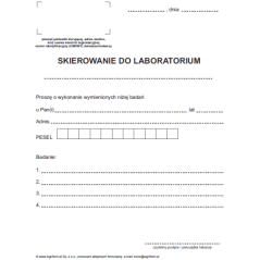 Skierowanie do laboratorium