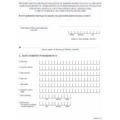 Wniosek o przyznanie pomocy finansowej ze środków budżetu państwa na częściowe pokrycie poniesionych, udokumentowanych przez repatrianta kosztów związanych z remontem, adaptacją lub wyposażeniem lokalu mieszkalnego w miejscu osiedlenia się w Polsce