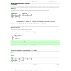 Informacja o zmianie danych zawartych w rejestrze żłobków i klubów dziecięcych