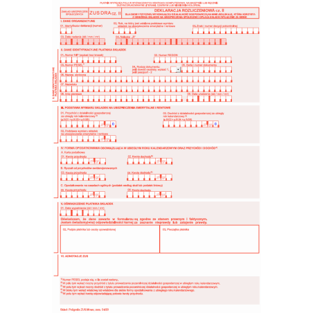 ZUS DRA cz. II