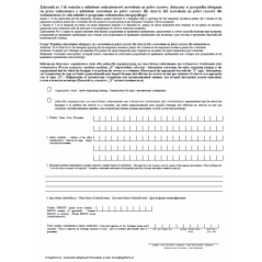 Załącznik nr 3 do wniosku o udzielenie cudzoziemcowi zezwolenia na pobyt czasowy