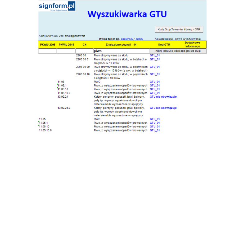 Wyszukiwarka GTU