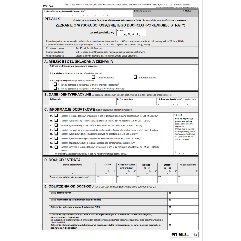PIT-36L / PIT-36LS (20) PIT-36L / PIT-36LS (20)