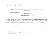 Wezwanie dla osób ubiegających się o zmianę kategorii zdolności do służby wojskowej oraz dla ochotników