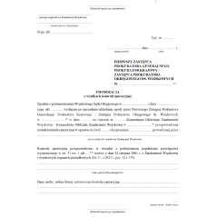 10. Informacja o wynikach kontroli operacyjnej