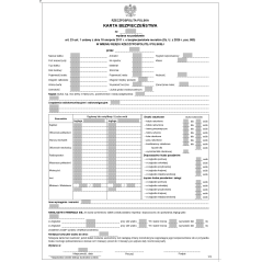 KARTA BEZPIECZEŃSTWA STATKU