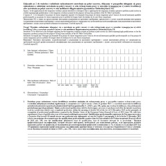 Załącznik nr 2 do wniosku o udzielenie cudzoziemcowi zezwolenia na pobyt czasowy