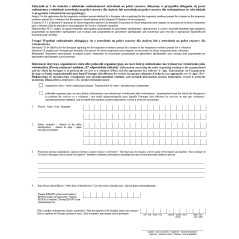 Załącznik nr 3 do wniosku o udzielenie cudzoziemcowi zezwolenia na pobyt czasowy