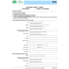 ZUS RUD - zgłoszenie umowy o dzieło