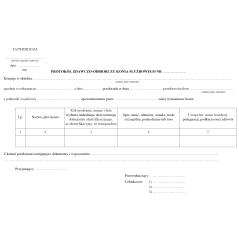 Protokoły i kontrakty dotyczące psów i koni służbowych w Siłach Zbrojnych RP