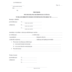 Protokół wycofania psa służbowego z użycia w siłach zbrojnych Rzeczypospolitej Polskiej