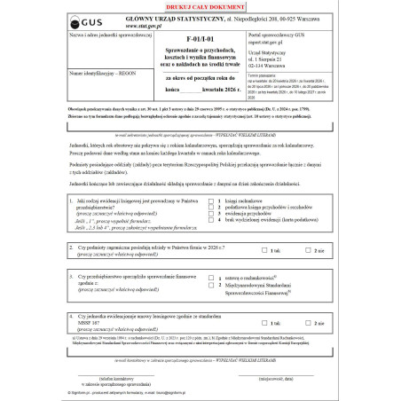 Wzór F-01/I-01 2026 r.