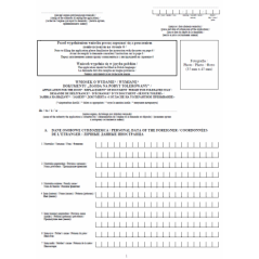 Wniosek o wydanie lub wymianę dokumentu "Zgoda na pobyt tolerowany"