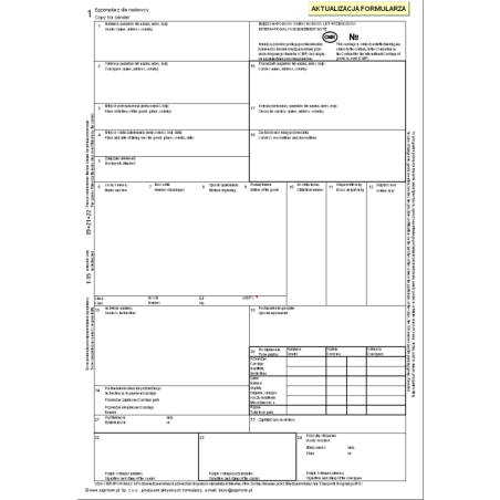 CMR Międzynarodowy samochodowy list przewozowy