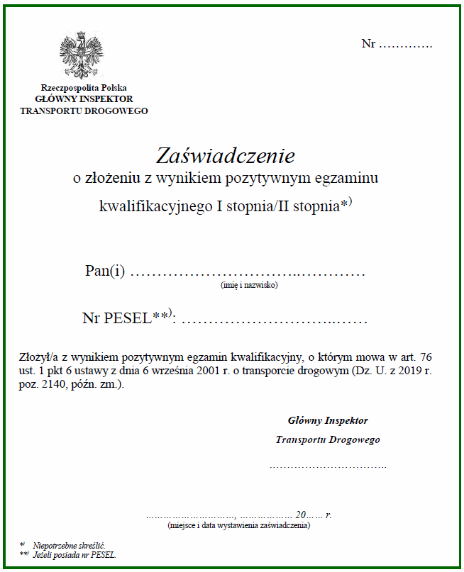 Inspekcja Transportu Drogowego