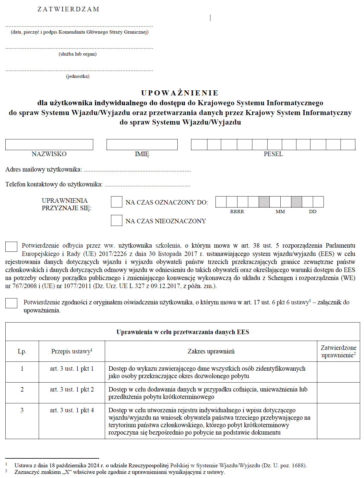 Upoważnienie do wglądu w dokumenty w związku z prowadzonym postępowaniem